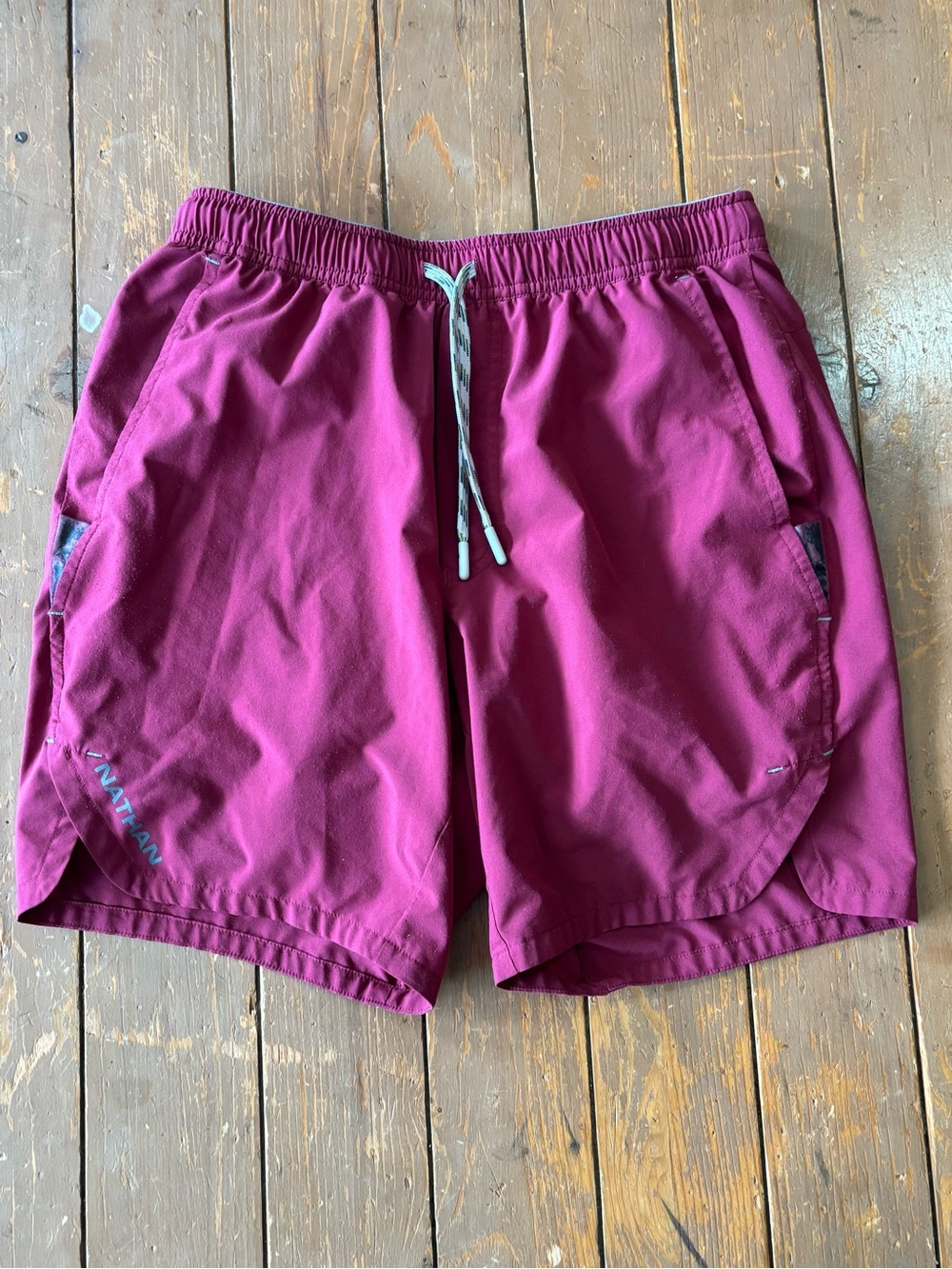 Nathan Magenta Athletic Shorts